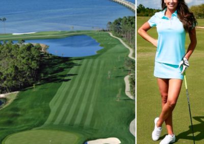 Golf 18 Holes Holly Sonders Kelly Plantation