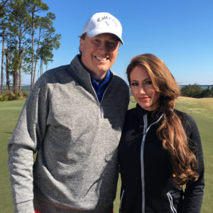 Jimmy Hanlin Holly Sonders Golf 18 Holes