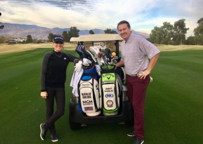 Golf 18 Holes Natalie Gulbis Jimmy Hanlin