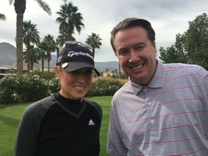 Golf 18 Holes Natalie Gulbis Jimmy Hanlin