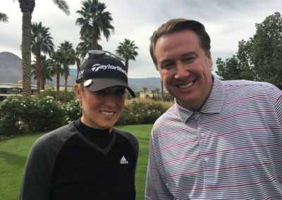 Golf 18 Holes Natalie Gulbis Jimmy Hanlin