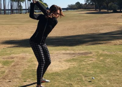 Golf 18 Holes Holly Sonders