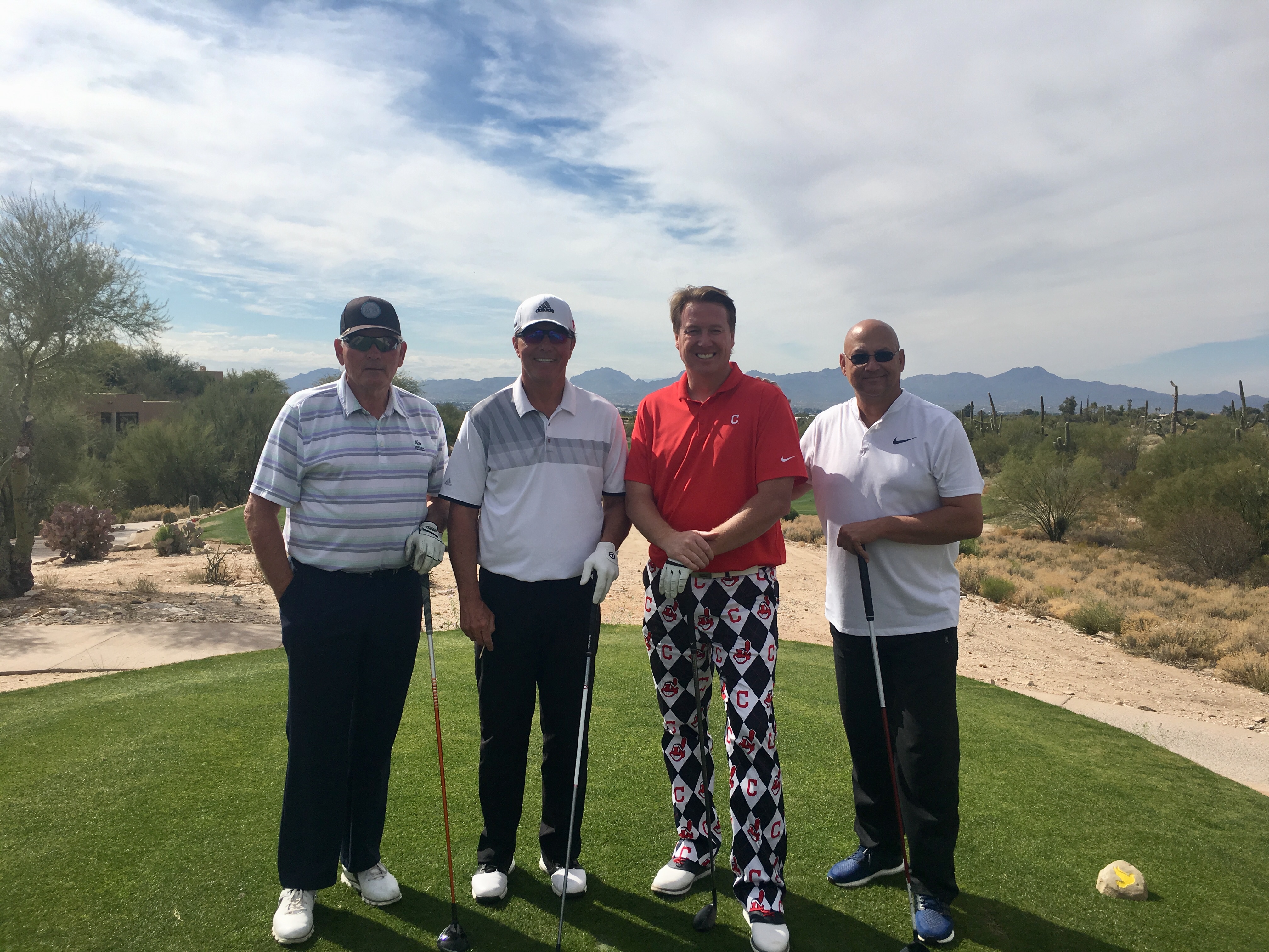 Links To The Game Golf Mike Hargrove Rick Manning Jimmy Hanlin Terry Francona