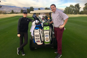 Golf 18 Holes Natalie Gulbis and Jimmy Hanlin