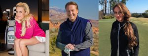 Natalie Gulibs, Jimmy Hanlin & Holly Sonders Golf 18 Holes Host