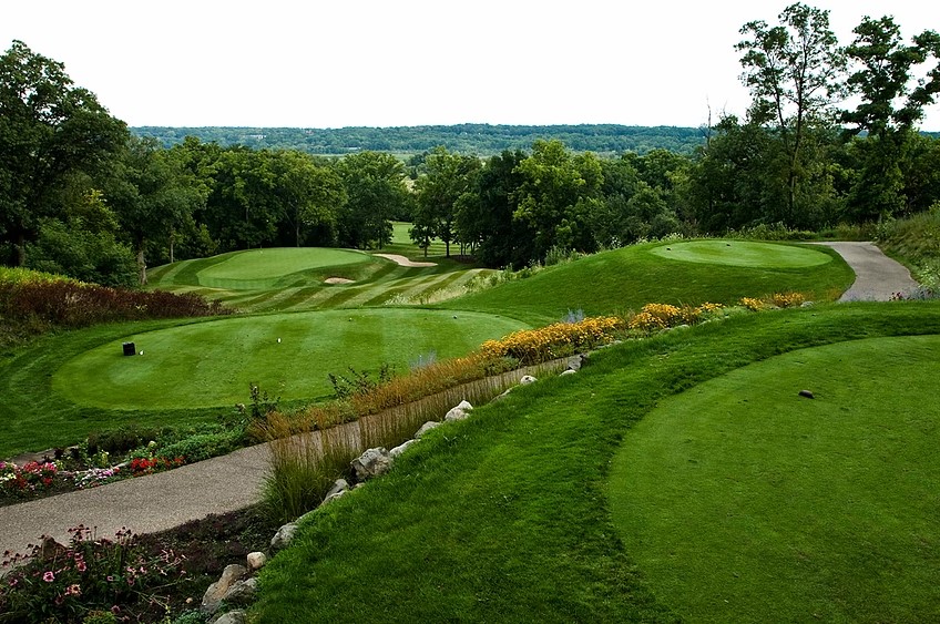 Geneva National Resort and Club 18 Holes with Natalie Gulbis and