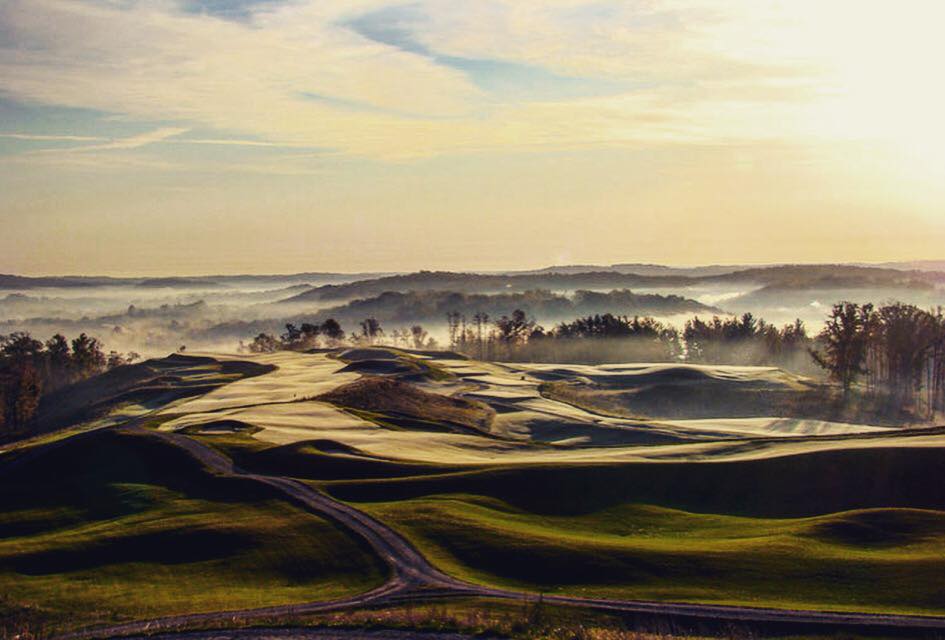 18 Holes with Jimmy Hanlin and Natalie Gulbis | French Lick Resort | Pete Dye Course